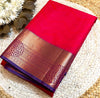 Kanchipuram Semi Silk Saree with Zari Border16 | Elegant Traditional Saree | KRISA