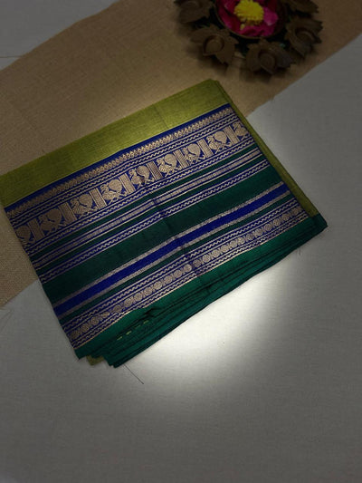 Chettinad Cotton  Saree | Timeless Elegance – Krisa 005