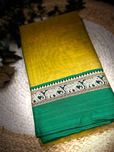 Pure Narayanapet Cotton Saree with Blouse | Handloom Traditional Wear 555p2