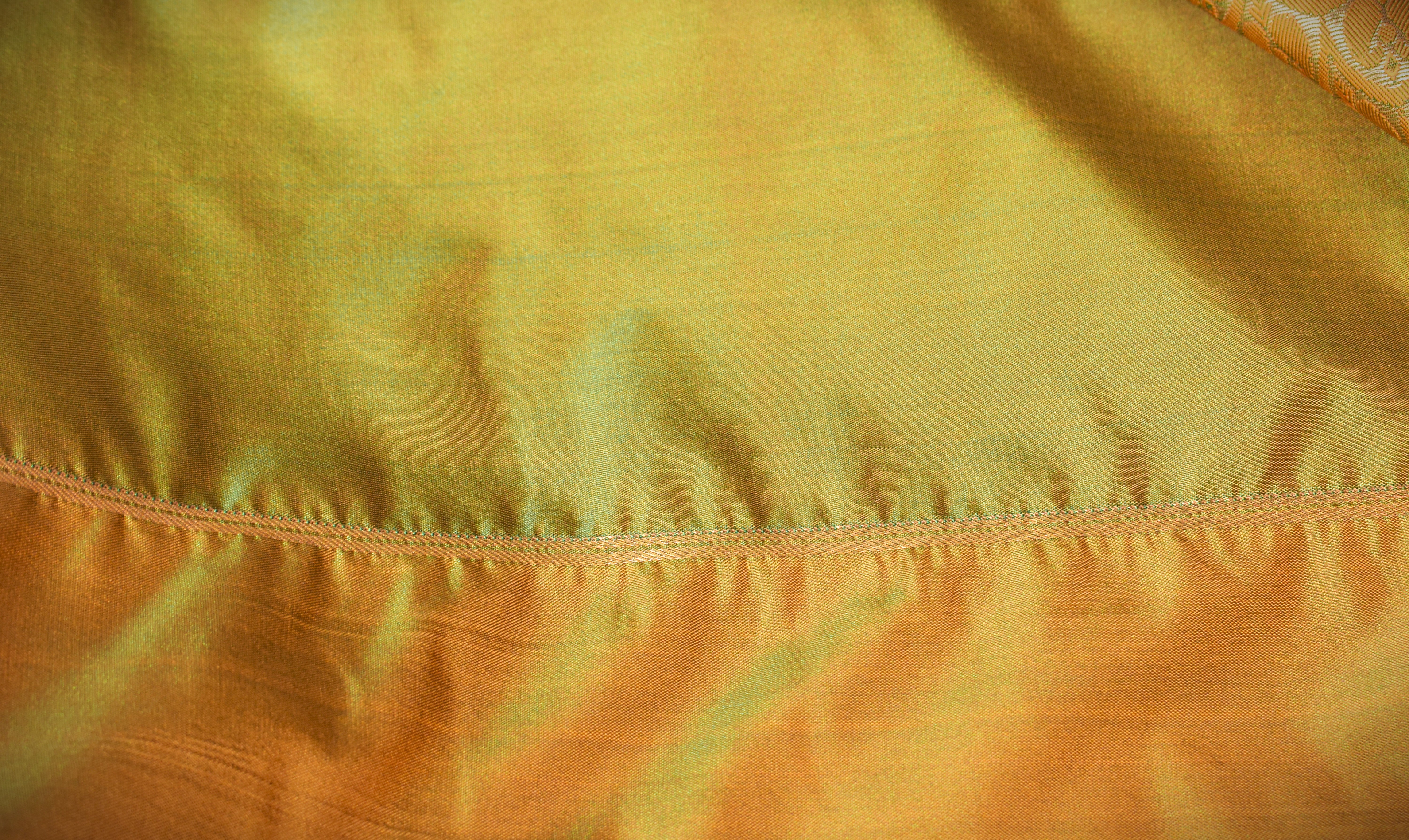 soft-silk saree-yellow