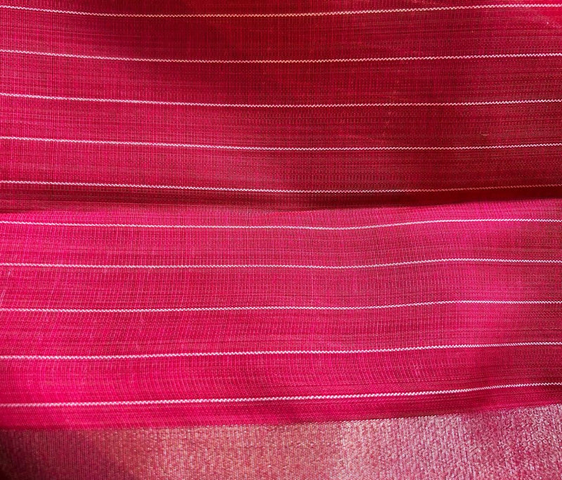 Adhira Checked  silk saree with blouse 009
