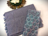 Grey Netted Georgette Saree with Grey Sequin Embroidered Blouse — Party & Festive Wear | Krisa Collections