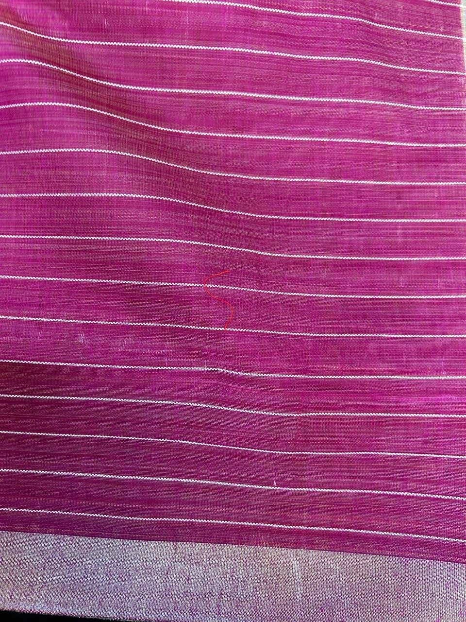 Adhira Checked  silk saree with blouse 010