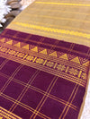 Sungudi velthari zarikattam sarees-with blouse-Pure Handloom sarees