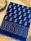 Feather soft lightweight mulmul cotton saree J008(with blouse)