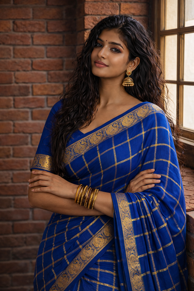 Pavithra Kattam Sungudi cotton saree with peacock border 006|KRISA