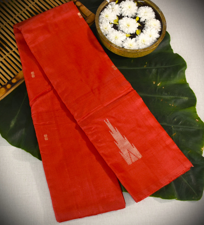 VAZHAIPATTU SILK SAREE|CHINNALAPATTU SAREE|RED LUXURY|KRISA